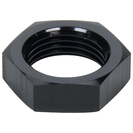 Allstar Performance 8 in. Body Brass Bulkhead Nut; Black ALL49603